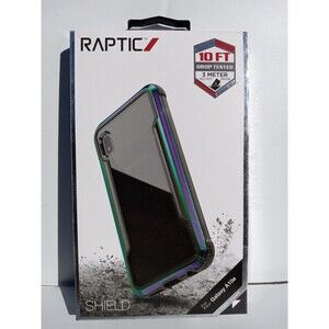 Raptic Shield Cell Phone Case For Galaxy A10e, 10ft Drop Tested, Iridescent -New